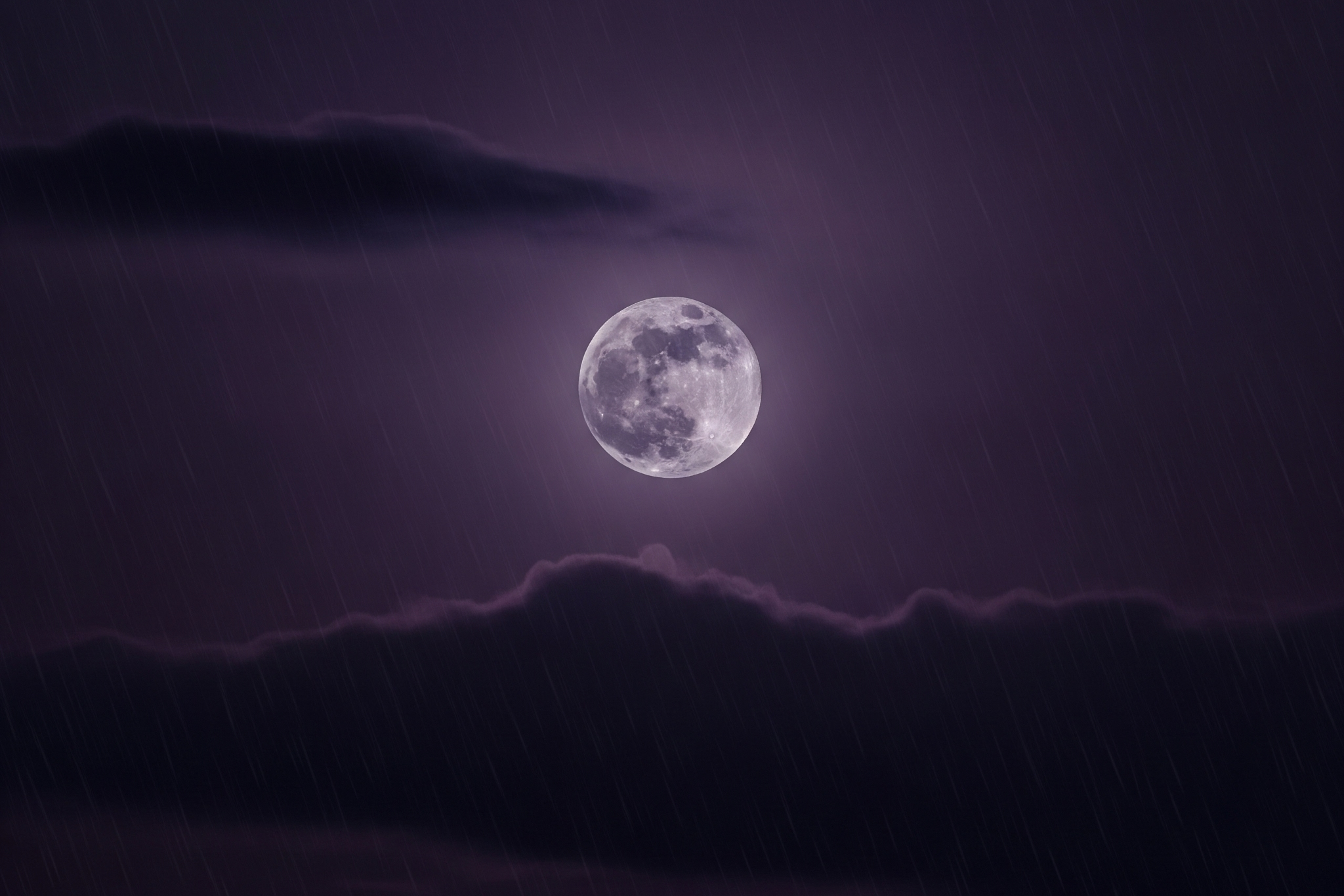 Purple Moon Raining